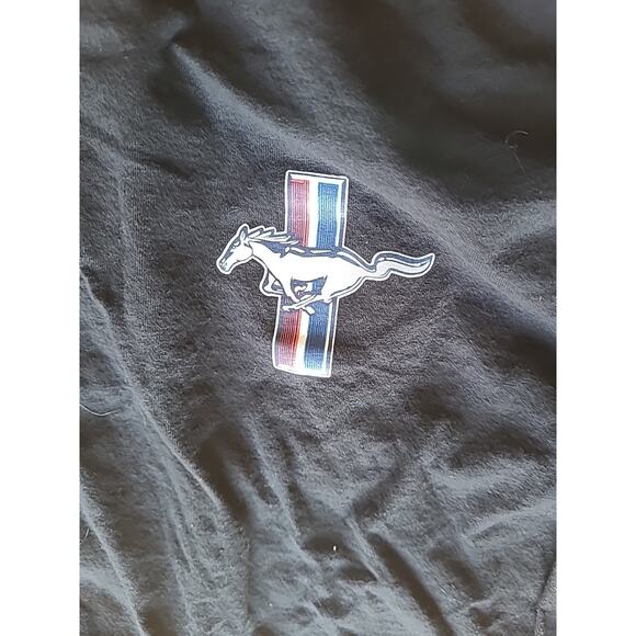 Ford Mustand The Legend Lives Logo Long Sleeve T-Shirt Classic Muscle Cars Tee L - Picture 2 of 5